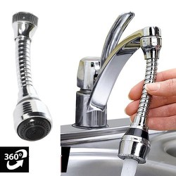 Combo 2 đầu vòi tăng áp dây dài với 2 chế độ nước