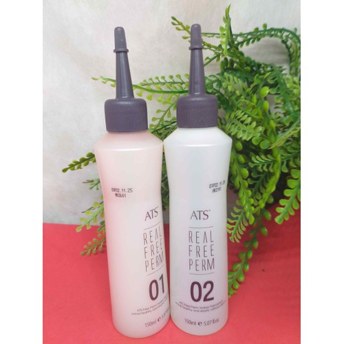 Thuốc uốn tóc ( Uốn lạnh ) Hàn Quốc căng sóng mềm mượt  ATS 150ml x2