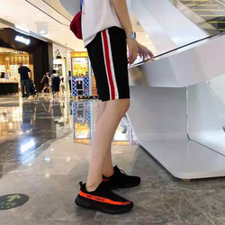 Quần short thun nỉ nam 3 sọc