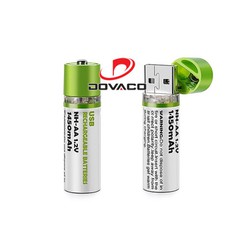 Pin tiểu AA sạc cổng USB 1.2V 1450mAh