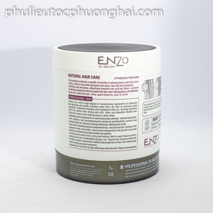 kem ủ tóc enzo hấp dầu đặc trị chữa trị tóc hư Tổn