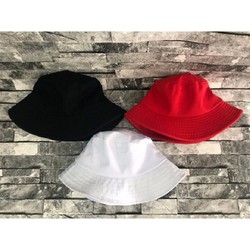 Nón bucket trơn, mũ tai bèo Nón bucket trơn, mũ tai bèo