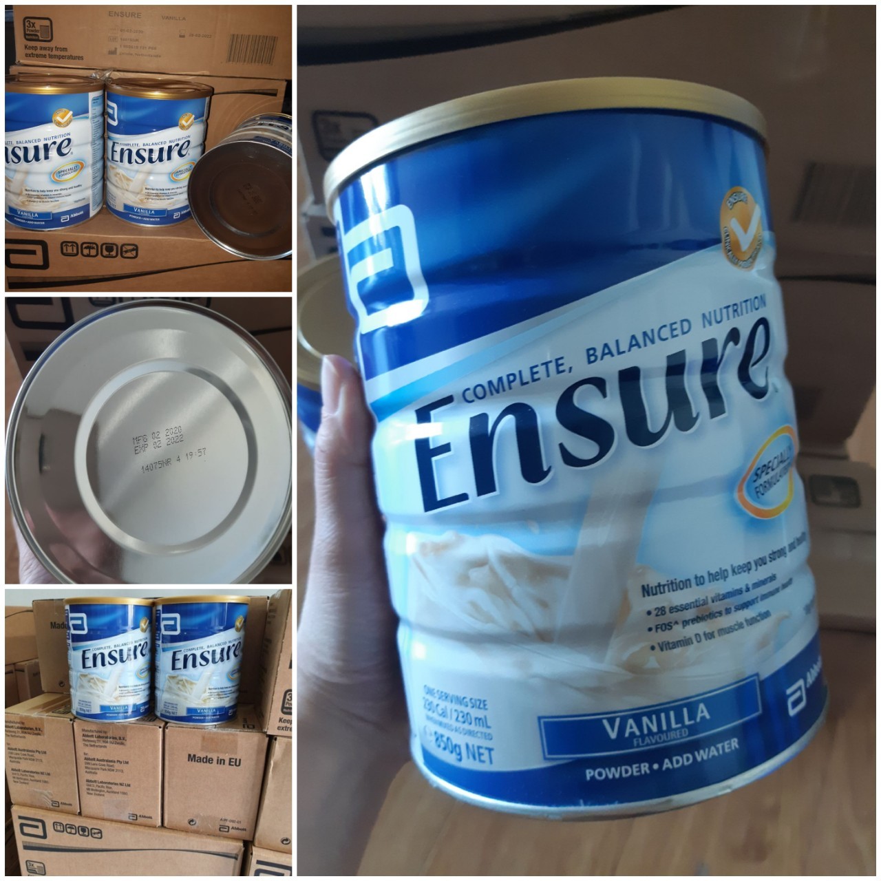 Hình ảnh Sữa Ensure Úc 850g