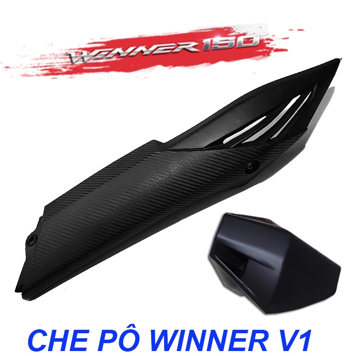 Hình ảnh BỘ ỐP PÔ WINNER V1 - CHE PÔ WINNER 150 KHÔNG TEM