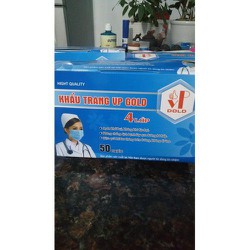 1 hộp khẩu trang y tế 4 lớp hộp 50 cái