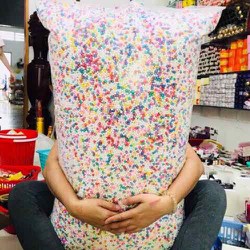 500g hạt xốp nhìều màu trang trí hộp quà, làm ghế lười