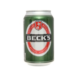 Bia Beck lon 330ml - chuẩn hiệu bia Đức