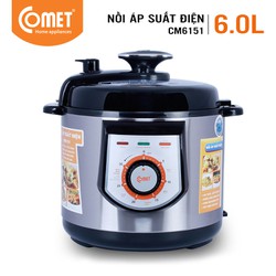 Nồi áp suất điện COMET CM6151 - nắp rời - 6L