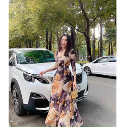 KÈM HÌNH THẬT - ĐẦM XÒE HOA LY