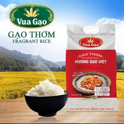 Gạo thơm Vua Gạo Hương Việt 5kg
