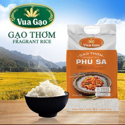 Gạo thơm Vua Gạo Phù Sa 5kg