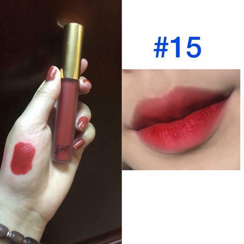 Hình ảnh Son Kem Bbia Last Velvet Lip Tint Version 3 - #15 Edge Boss