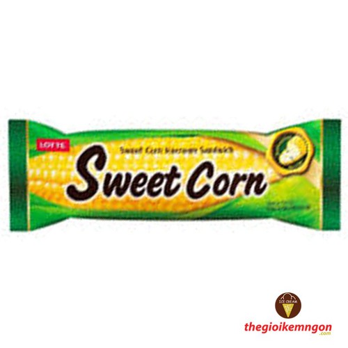 Kem bánh bắp Ice Waffle Corn Lotte Hàn Quốc 140ml