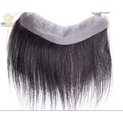 Tóc mái hói nam chữ M 100% tóc thật