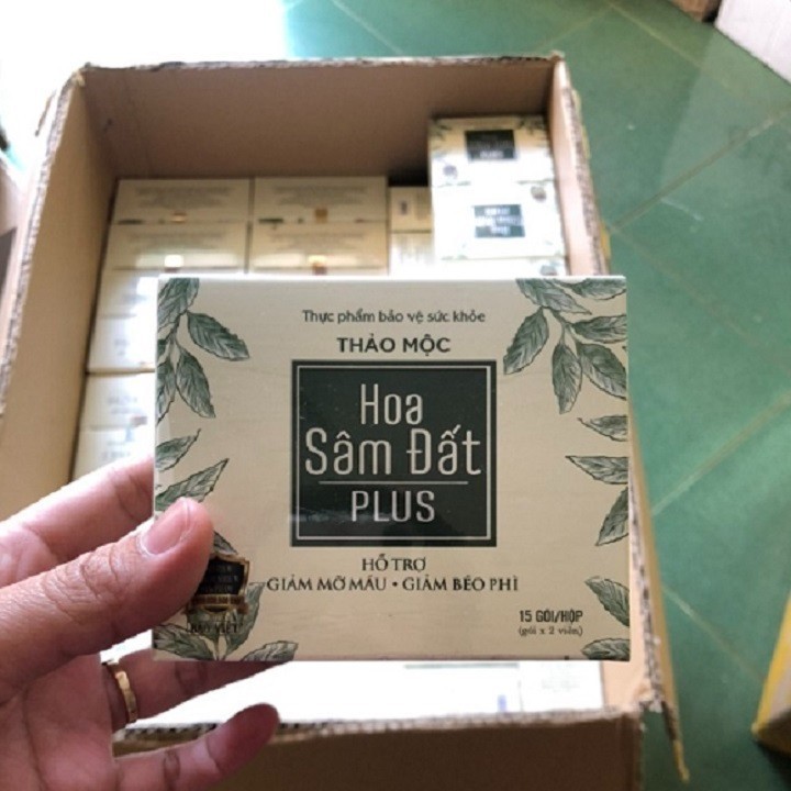 Trà Hoa Sâm Đất Plus dạng viên