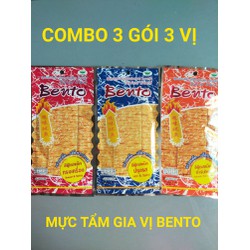 Snack mực bento Thái Lan 3 gói