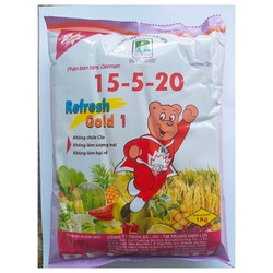 Phân bón NPK kích ra hoa Refresh Gold 15-5-20 chuyên cho Hoa Màu