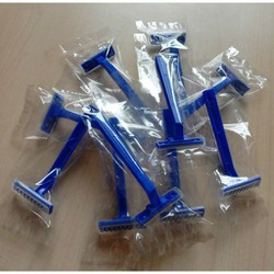 100 dao cạo râu khách sạn nhà nghỉ, đóng túi nilong