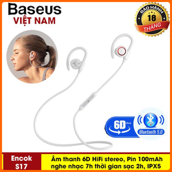 >> BÁO GIÁ TAI NGHE BLUETOOTH SAMSUNG/OPPO 2020 SIÊU BỀN ĐẸP ÂM THANH CHUẨN, PIN DÙNG LÂU, KẾT NỐI TỐT VỚI TẤT CẢ CÁC LOẠ | Shopee Lazada Sendo Tiki mới nhất 198 Tai Nghe không dây - Tai nghe thể thao - Baseus S17 Cho Điện Thoại iPhone, Samsung, các loại smartphone công nghệ Bluetooth 5.0 Âm thanh 6D HIFI, siêu Bass tích hợp mic đàm thoại, pin lâu nghe nhạc 7h, chống nước