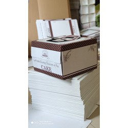 10 hộp bánh kem size 30x30x18cm kèm đế không phủ bóng – 00030kpb