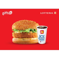 Evoucher Lotteria - Shrimp Burger Set