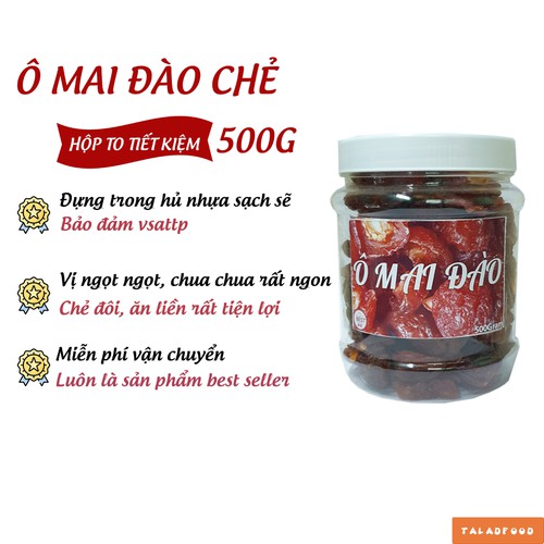 Đào Chẻ, ô mai đào