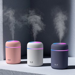 Máy phun sương tạo ẩm đèn led xoay đa sắc