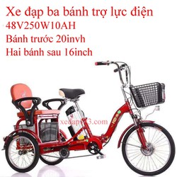 Xe đạp ba bánh trợ lực điện