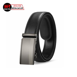 Thắt lưng nam Minh Tâm da cao cấp , kiểu khóa tự động MT10614 , đen hoặc nâu Thắt lưng nam Minh Tâm da cao cấp , kiểu khóa tự động MT10614 , đen hoặc nâu