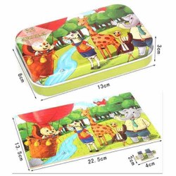 Hộp xếp hình hộp sắt 60 miếng
