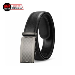 Thắt lưng nam Minh Tâm da cao cấp , kiểu khóa tự động MT10615 , đen hoặc nâu Thắt lưng nam Minh Tâm da cao cấp , kiểu khóa tự động MT10615 , đen hoặc nâu