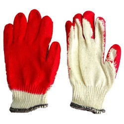 10 đôi Găng tay bảo hộ len phủ nhựa – Găng tay bảo hộ -GTBH