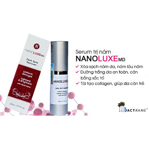 SERUM GIẢM NÁM DARK SPOT REMOVER NANOLUXE RELUMA MD 20ML CHÍNH HÃNG