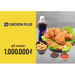 Evoucher Chicken Plus - Phiếu quà tặng 1000k