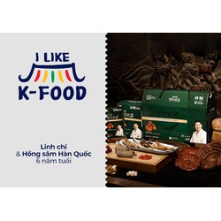Evoucher I Like K-Food Linh chi và hồng sâm Hàn Quốc 6 năm tuổi