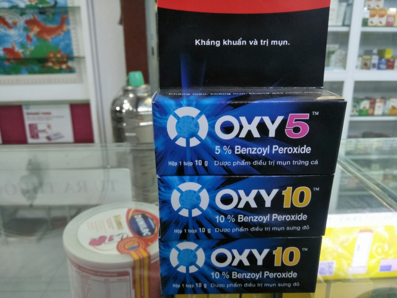 Kem trị mụn dành cho nam OXY 10 10g