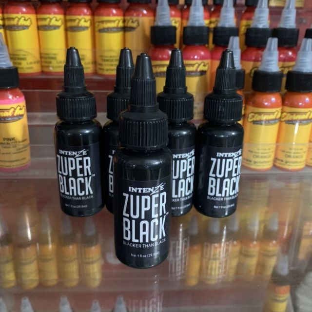 Mực xăm INTENZE Zuper Black 30ml / 1oz