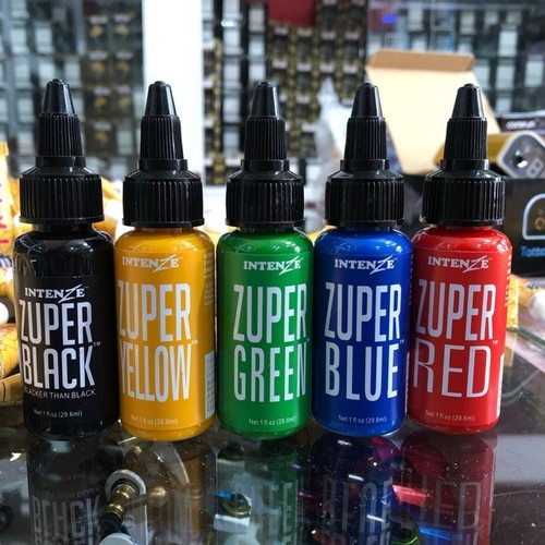 Mực xăm INTENZE Zuper Black 30ml / 1oz
