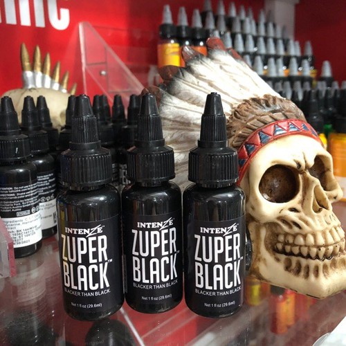 Mực xăm INTENZE Zuper Black 30ml / 1oz