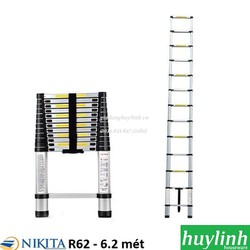 Thang nhôm rút đơn Nikita NKT-R62 - 6.2m