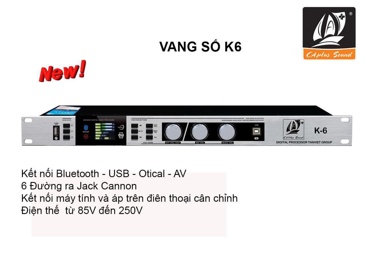 Vang số CaPlus K6