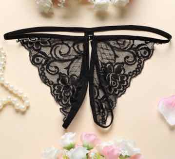 Bộ đồ lót ren sẻ đáy - BL21 11