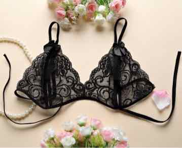 Bộ đồ lót ren sẻ đáy - BL21 10