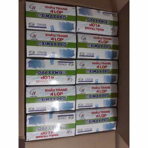 Hộp 50 Khẩu trang cao cấp chính hãng @XIMAX PRO