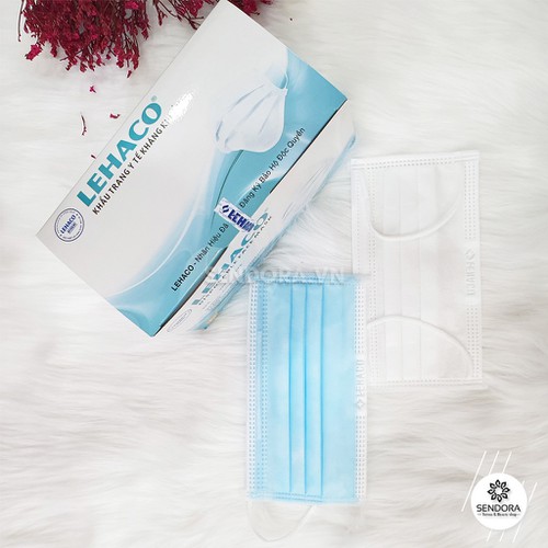 Khẩu trang y tế Lehaco 4 lớp kháng khuẩn