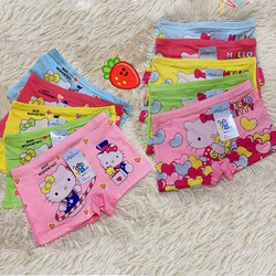 Combo 10 quần lót đùi bé gái 3D in hình mèo Kitty, thun co giãn 4 chiều, mềm mại thoáng mát, từ 9kg đến 24kg - có combo 5 và 1 quần Combo 10 quần lót đùi bé gái 3D in hình mèo Kitty, thun co giãn 4 chiều, mềm mại thoáng mát, từ 9kg đến 24kg - có combo 5 và 1 quần