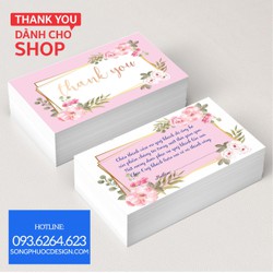 500 Thẻ Cảm Ơn Mẫu 1