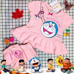 ĐỒ BỘ COTTON SIZE 8KG -18KG CHO BÉ GÁI