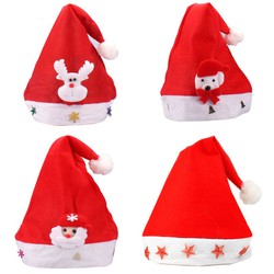 Combo 3 mũ noel có Đèn Led