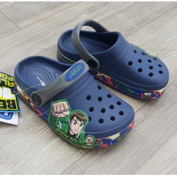 Giày Sục Thái Lan Bé Trai Ben 10 - Xanh Navy